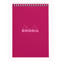 Rhodia Wirebound Grid Notepad A5 - Prune