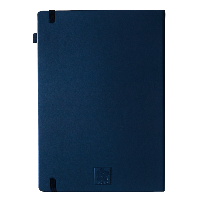 Sakura Notebook A4 Ruled - Deep Indigo
