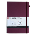 Sakura Notebook A4 Ruled - Mulberry