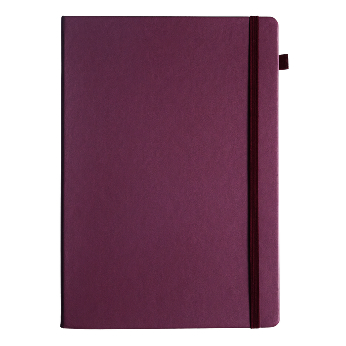 Sakura Notebook A4 Ruled - Mulberry
