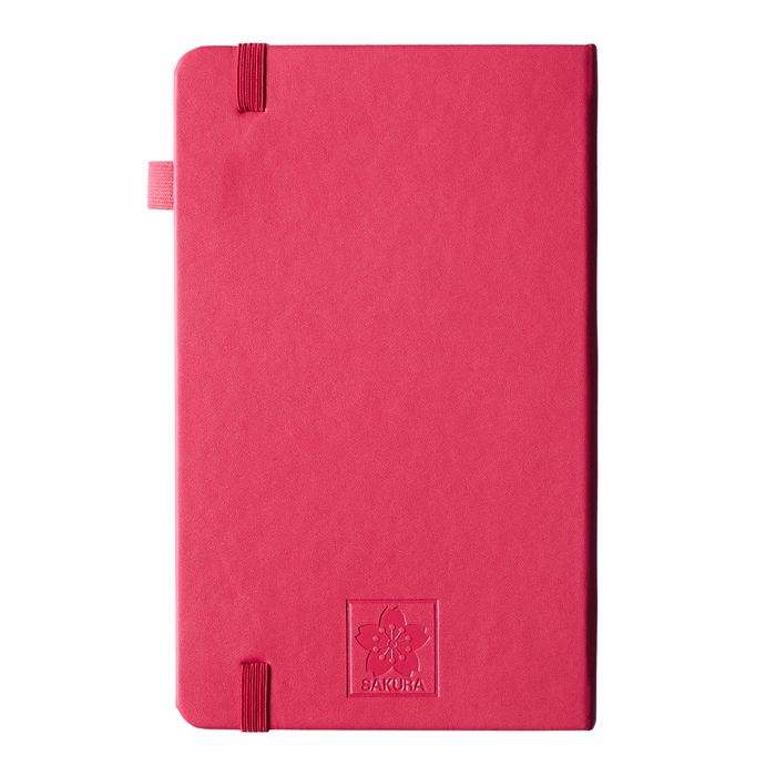 Sakura Notebook A5 Dotted - Red Plum Blossom