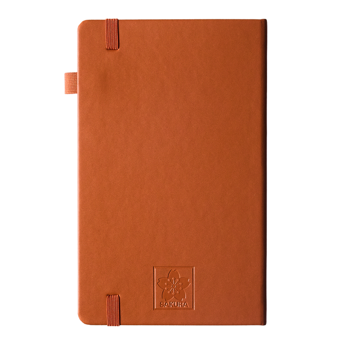 Sakura Notebook A5 Ruled - Amber