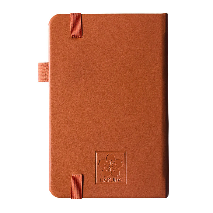 Sakura Pocket Notebook (3.5"x5.5") Ruled - Amber