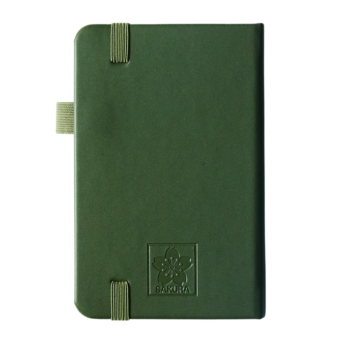 Sakura Pocket Notebook (3.5"x5.5") Ruled - Pine Needle