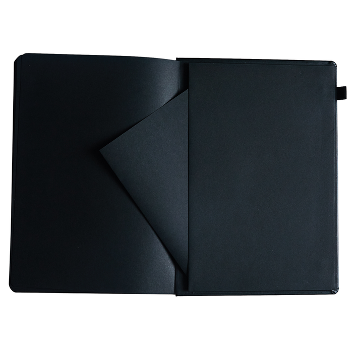Sakura Sketchbook A4 - Black with Black Paper