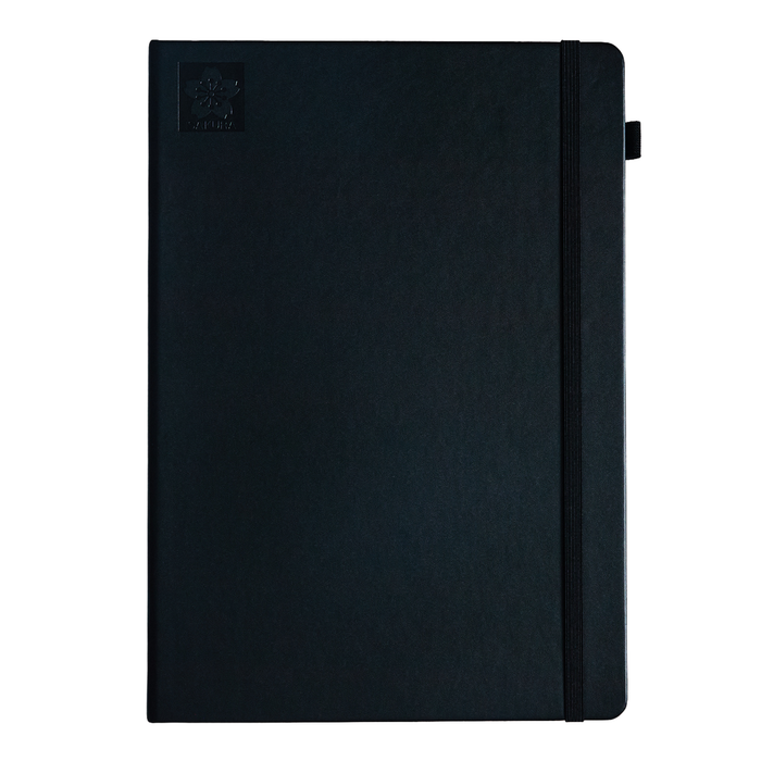 Sakura Sketchbook A4 - Black with Black Paper