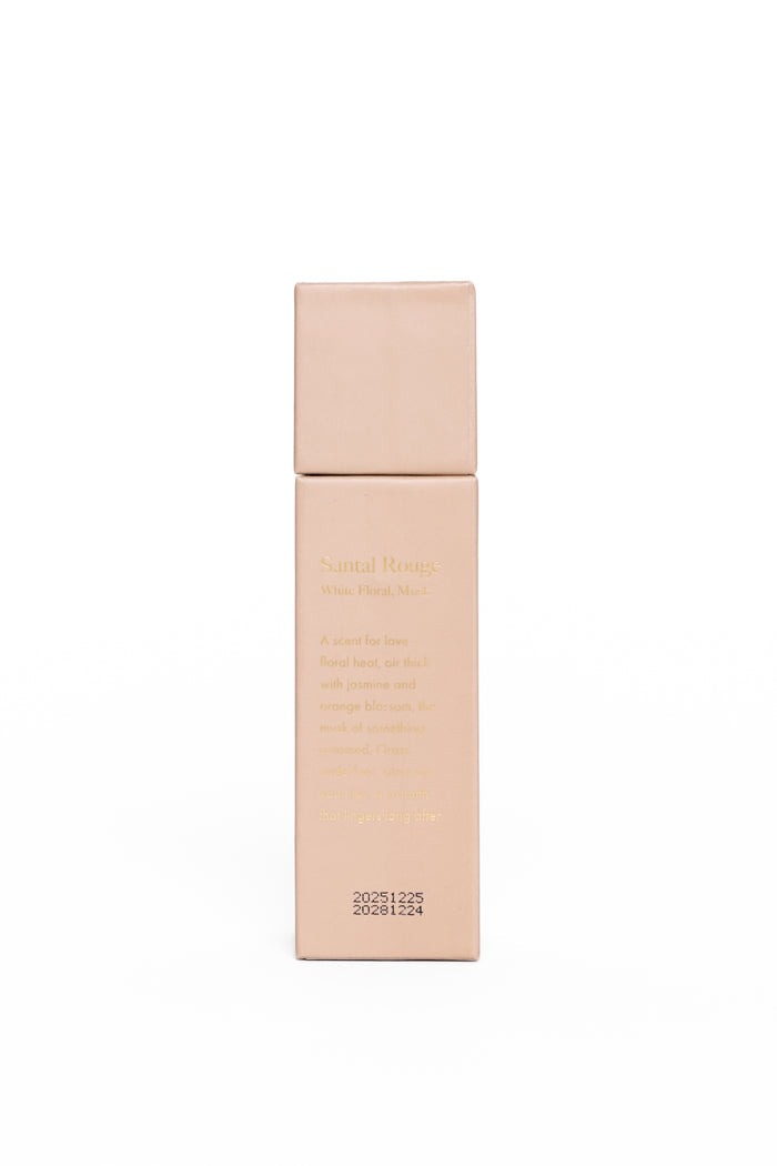 Beige rectangular product on a white background