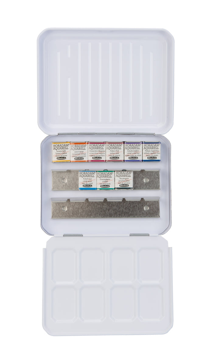 Schmincke HORADAM AQUARELL Ultimate Mixing Set of 9 x 1/2 pans While Quantities Last
