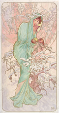 Diamond Painting Seasons (Winter 1896) 20" x 38" (50.7cm x 97cm) / Round with 32 Colors including 2 ABs / 62,626