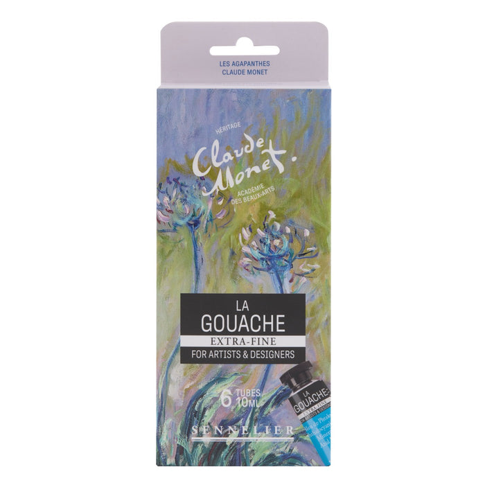 Sennelier x Claude Monet Gouache Set - Les Agapanthes