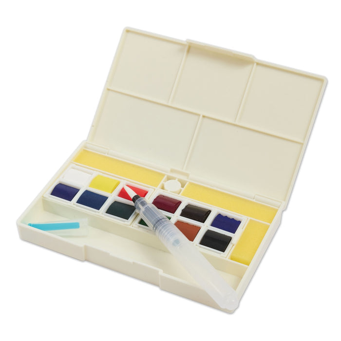Sennelier x Claude Monet La Petite Aquarelle Watercolor Set - Water Lilies,Evening Effect