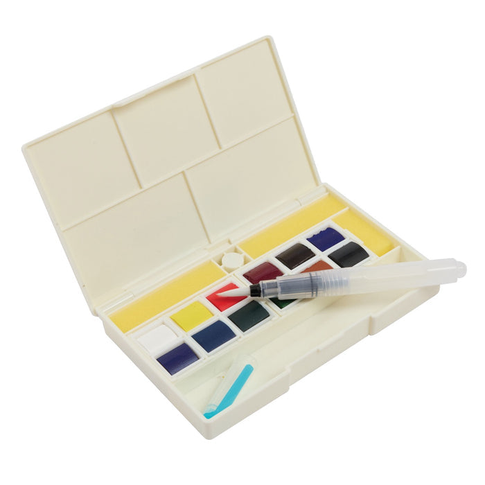 Sennelier x Claude Monet La Petite Aquarelle Watercolor Set - Water Lilies,Evening Effect
