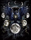 Diamond Painting Sinister Wings 22" x 28" (55.8cm x 70.7cm) / Square with 37 colors including 3 ABs and 1 Electro Diamonds / 63,616