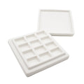 Sinoart Artist Ceramic Palette – Square, 12 Wells
