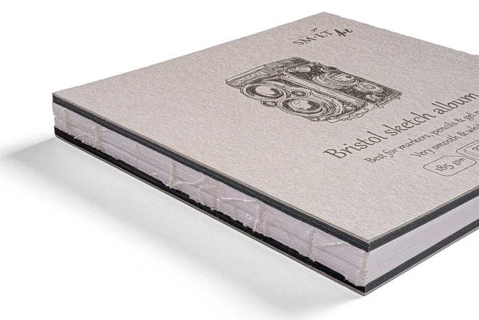 SM•LT Layflat Bristol Sketch Album – 5.5" x 5.5"