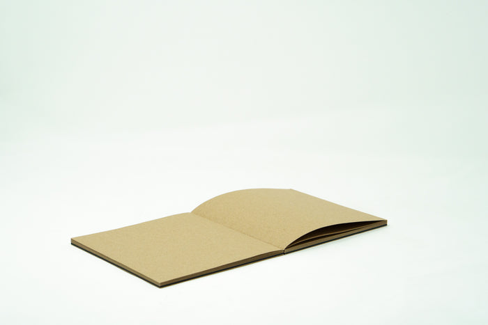 SM•LT Layflat Brown Sketch Album – 5.5" x 5.5"