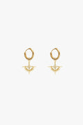 gold earrings