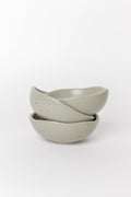 Speckle Sage Set 3 Dipping Bowls