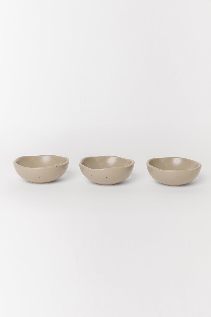 Speckle Stone Set 3 Dipping Bowls