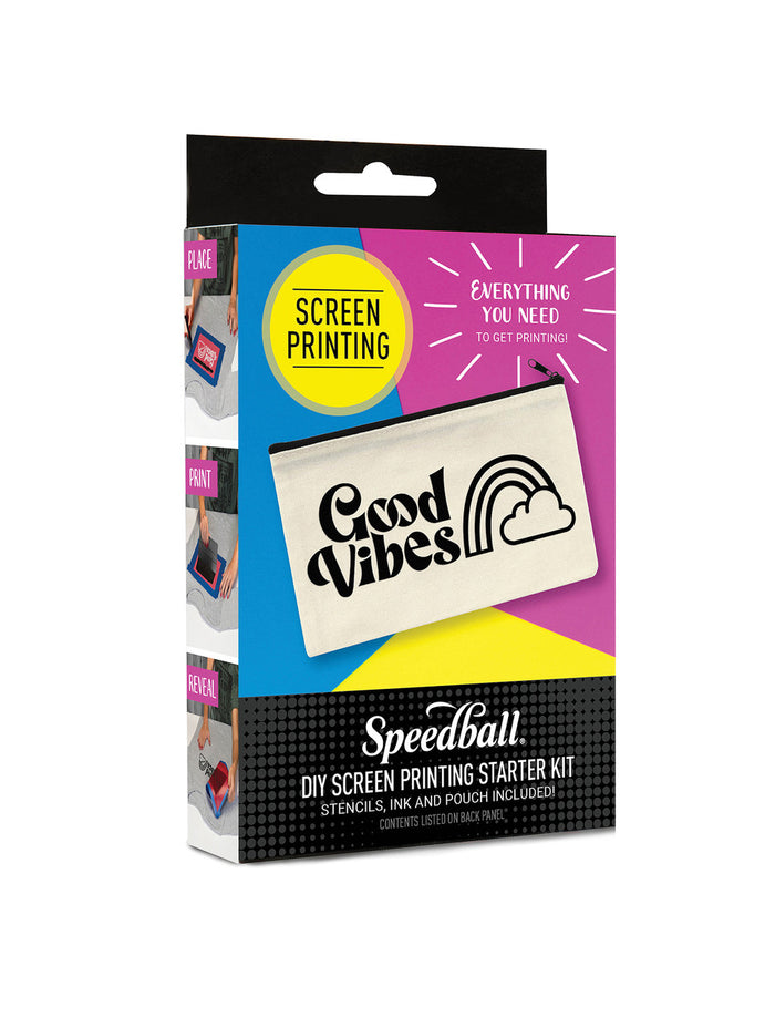 Speedball DIY Screen Printing Kit, full kit contents