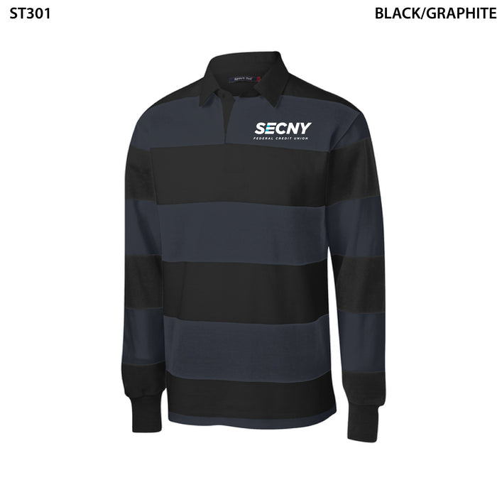 Sport-Tek® Classic Long Sleeve Rugby Polo