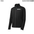 Sport-Tek® Sport-Wick® Stretch Contrast Full-Zip Jacket