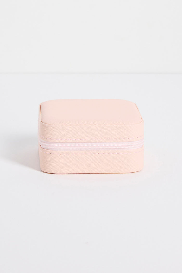 pink jewellery case