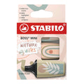 STABILO BOSS MINI Nature vibes Wallet - 3 pcs