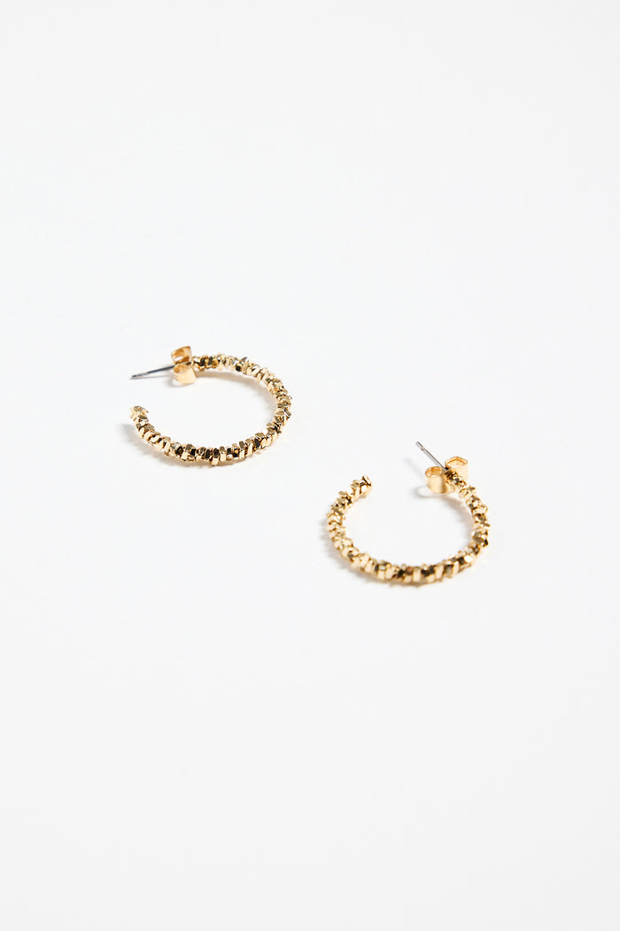 gold earring