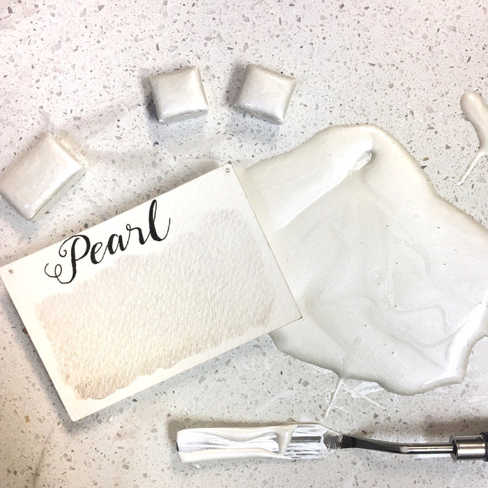 Stoneground Paint Co. Watercolour Half Pans - Pearlescent Colours