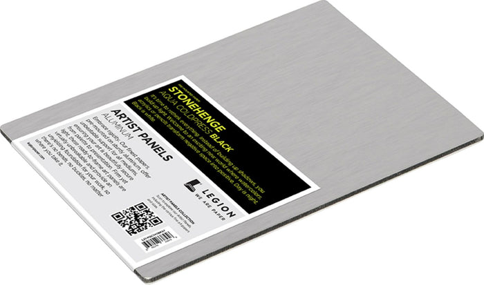 Stonehenge Aqua Black Aluminum Artist Panels 5" x 7"