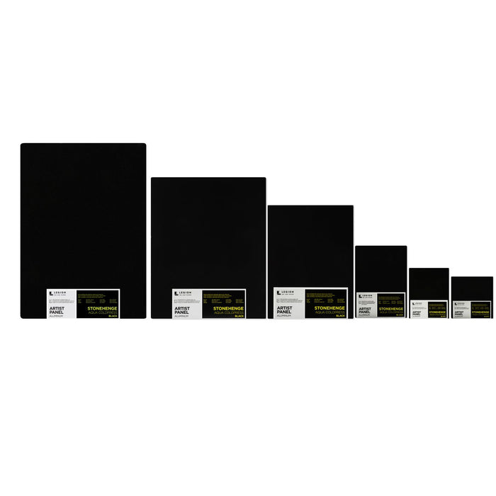 Stonehenge Aqua Black Aluminum Artist Panels 5" x 7"