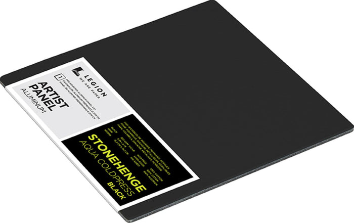 Stonehenge Aqua Black Aluminum Artist Panels 6" x 6"