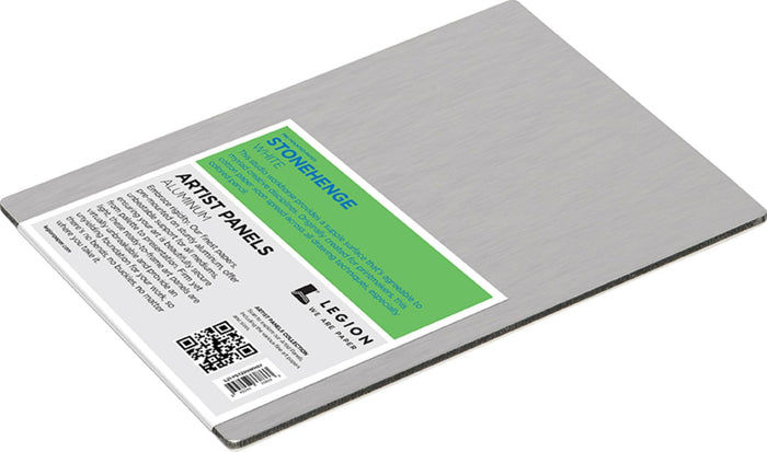 Stonehenge White Aluminum Artist Panels 5" x 7"