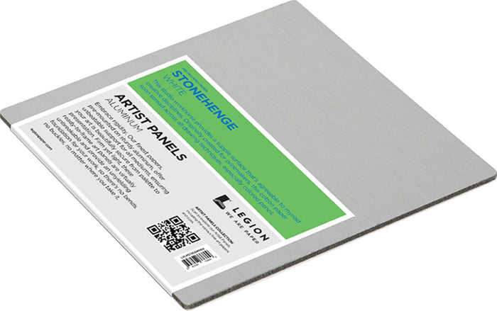 Stonehenge White Aluminum Artist Panels 6" x 6"