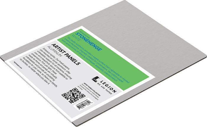 Stonehenge White Aluminum Artist Panels 8" x 10"