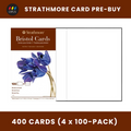 Strathmore 400 Series Bristol Cards 5" x 6 7/8" - Case of 400 (Pre-Buy)