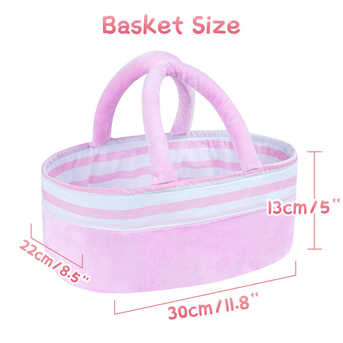 [Suitable for 12'' Dolls] Babeside Reborn Baby Essentials-8pcs Set