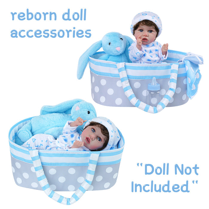 [Suitable for 12'' Dolls] Babeside Reborn Baby Essentials-8pcs Set