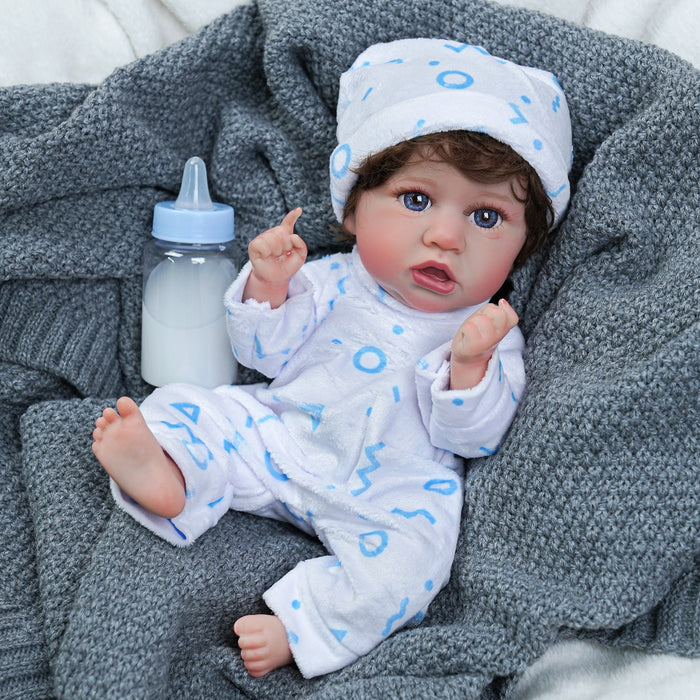 [Suitable for 12'' Dolls] Babeside Reborn Baby Essentials-8pcs Set