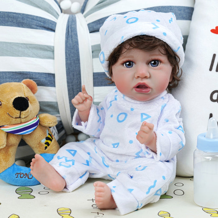 [Suitable for 12'' Dolls] Babeside Reborn Baby Essentials-8pcs Set
