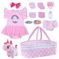 [Suitable for 17-22'' Dolls] Babeside Reborn Baby Essentials-8pcs Set