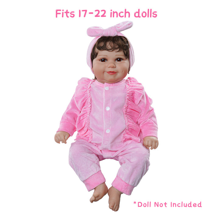 [Suitable for 17-22'' Dolls] Babeside Reborn Baby Essentials-8pcs Set