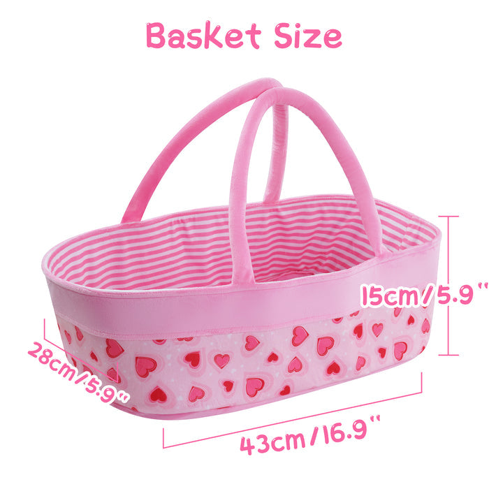 [Suitable for 17-22'' Dolls] Babeside Reborn Baby Essentials-8pcs Set