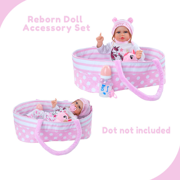 [Suitable for 17-22'' Dolls] Babeside Reborn Baby Essentials-8pcs Set