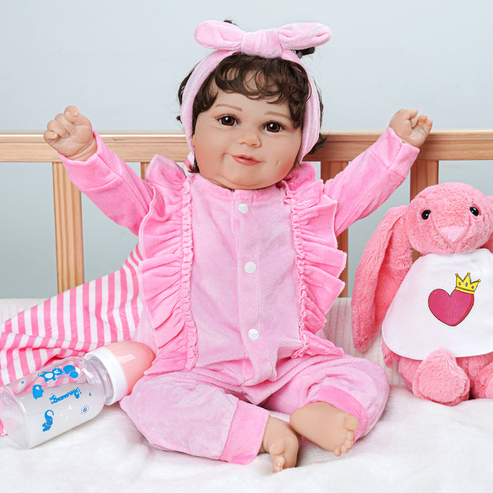 [Suitable for 17-22'' Dolls] Babeside Reborn Baby Essentials-8pcs Set
