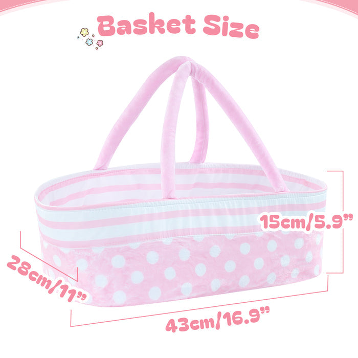[Suitable for 17-22'' Dolls] Babeside Reborn Baby Essentials-8pcs Set