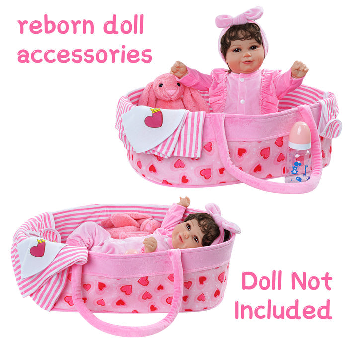 [Suitable for 17-22'' Dolls] Babeside Reborn Baby Essentials-8pcs Set