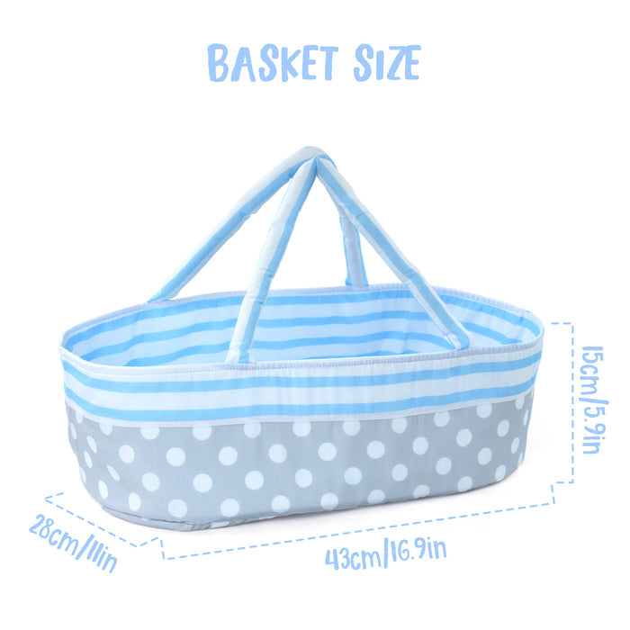 [Suitable for 17-22'' Dolls] Babeside Reborn Baby Essentials-9pcs Set