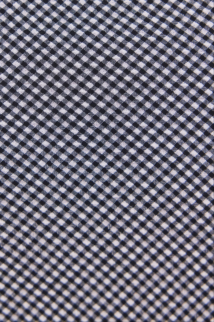 Close-up of a black and white checkered pattern
